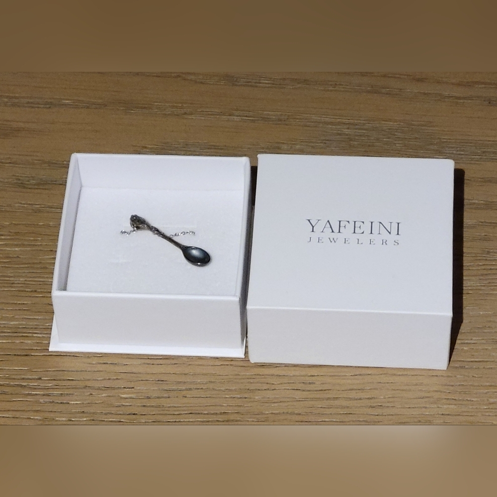 Yafeini Sterling Silver Spoon Necklace - Never Worn - Brand New Condition
